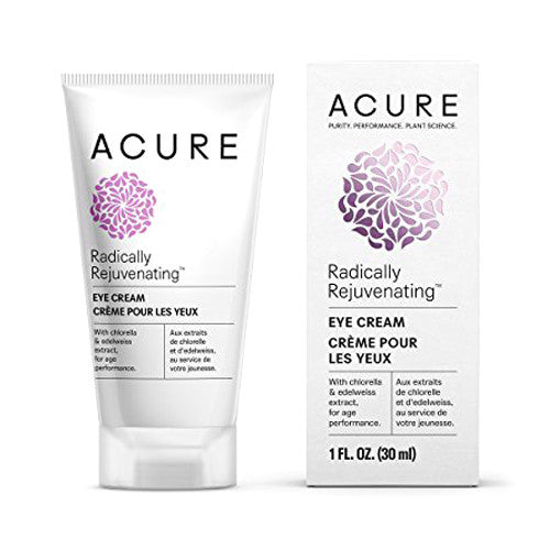 Acure Radically Rejuvenating Eye Cream, 1 Oz